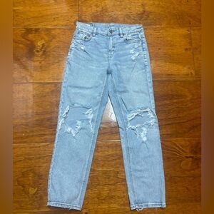 American Eagle Super High-Rise Ankle Straight Jeans 4